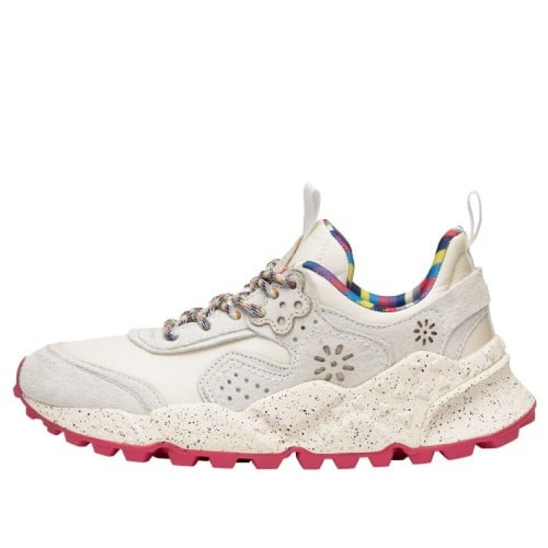 Scarpe Donna Flower Mountain KOTETSU Bianche | ITDTRWH