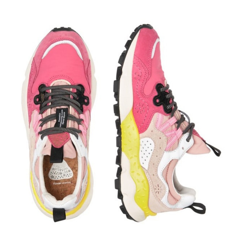 Scarpe Donna Flower Mountain YAMANO 3 Rosa | ITXQGKA