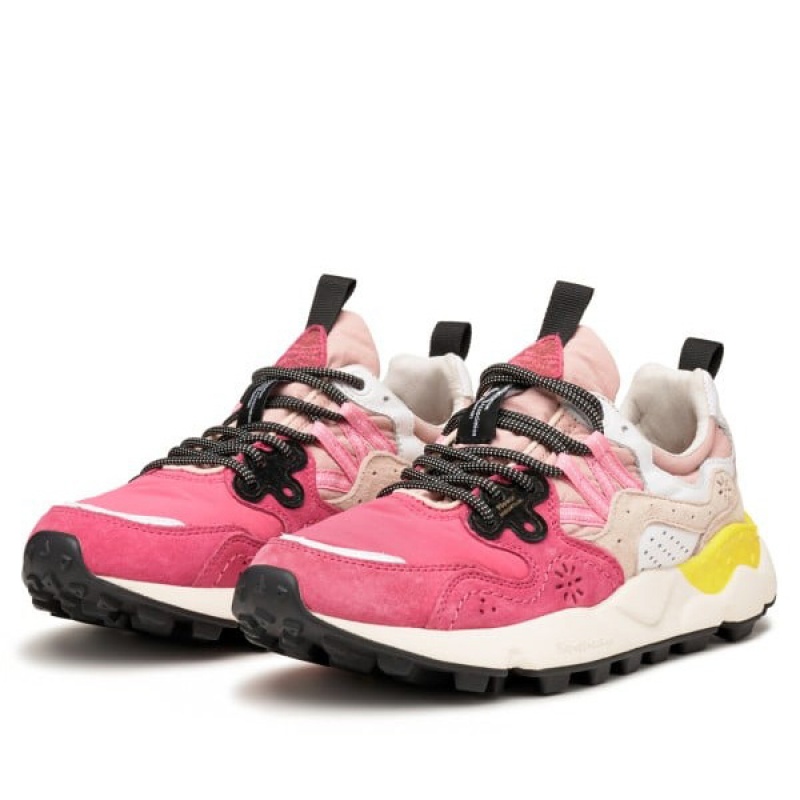 Scarpe Donna Flower Mountain YAMANO 3 Rosa | ITXQGKA