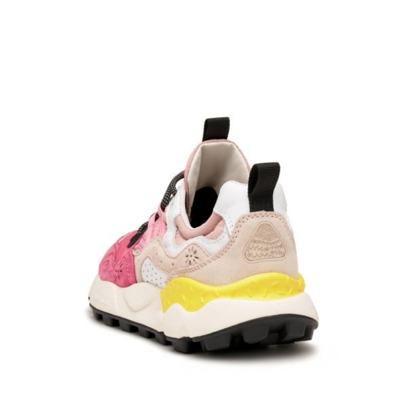 Scarpe Donna Flower Mountain YAMANO 3 Rosa | ITXQGKA