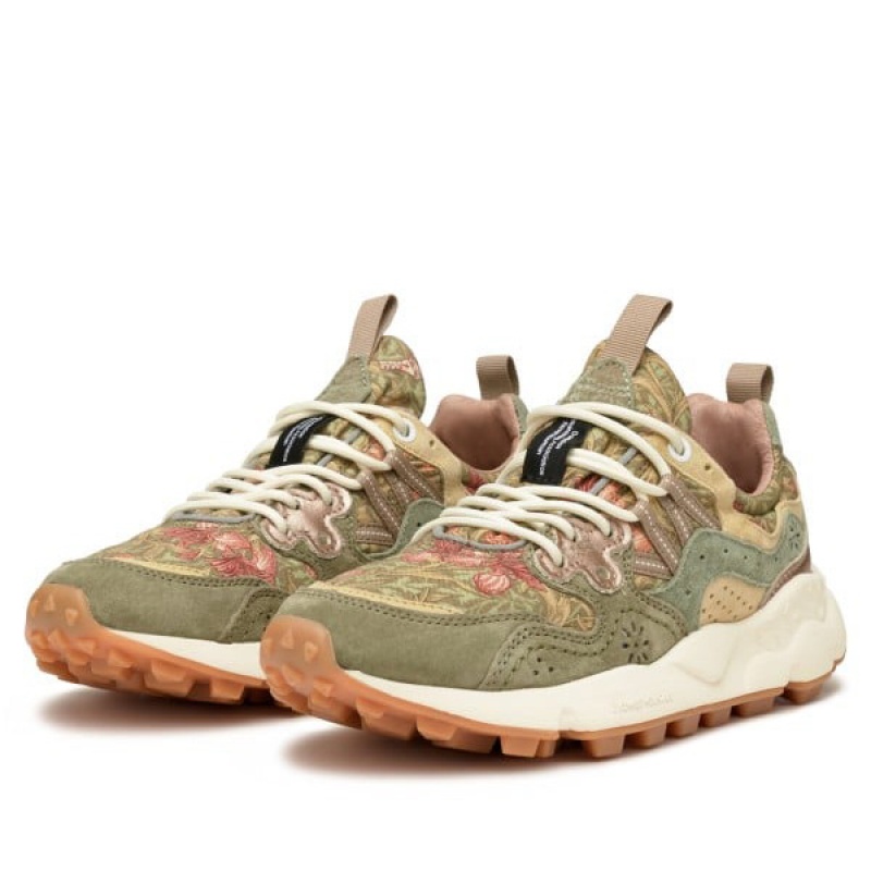 Scarpe Donna Flower Mountain YAMANO 3 Verde Oliva | ITUGZFJ