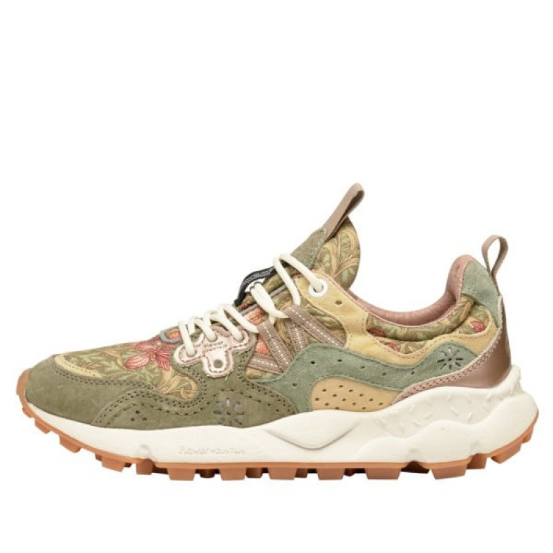 Scarpe Donna Flower Mountain YAMANO 3 Verde Oliva | ITUGZFJ