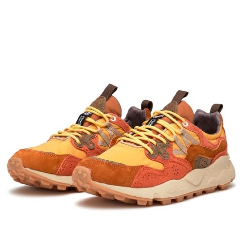 Scarpe Uomo Flower Mountain YAMANO 3 Arancioni | ITYZDTL